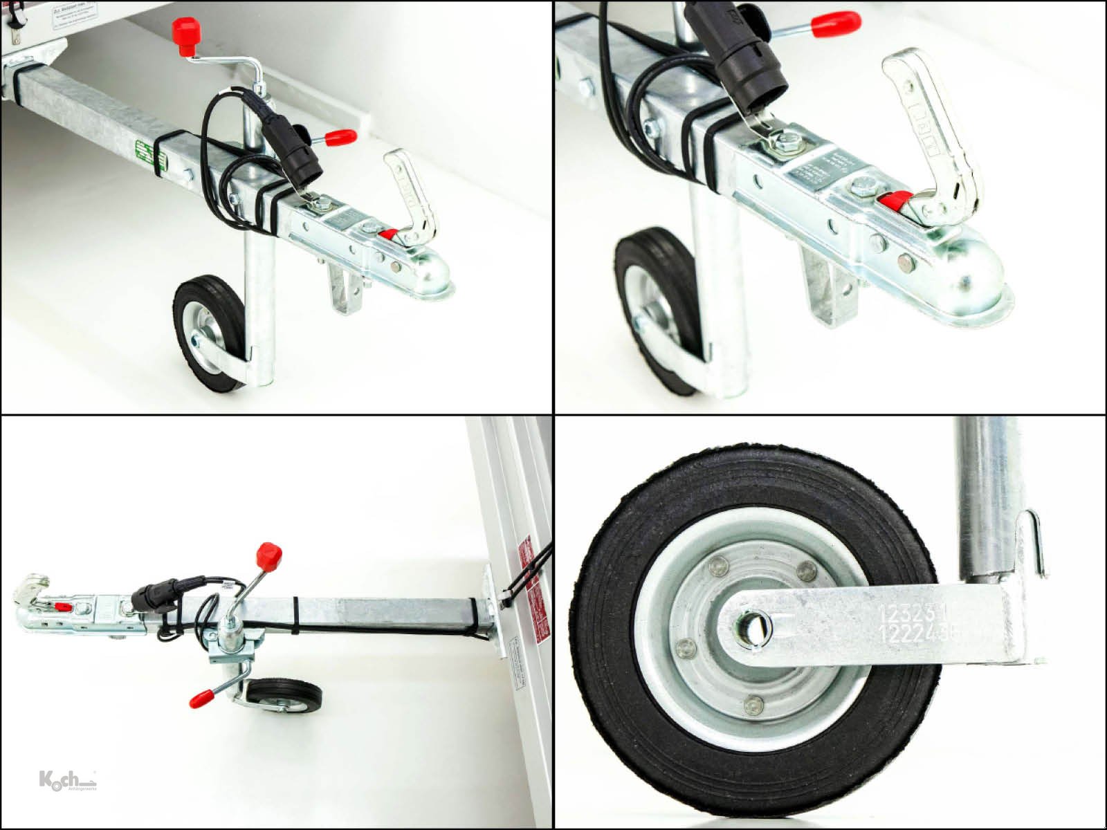 Anhänger tipa Sonstige Koch AnhÃ¤nger mit Plane 125x250cm 750kg|Typ U4|Hochplane 150 cm Hobby|Angebot (Pkw4150Ko), Neumaschine u Winsen (Luhe) (Slika 10)